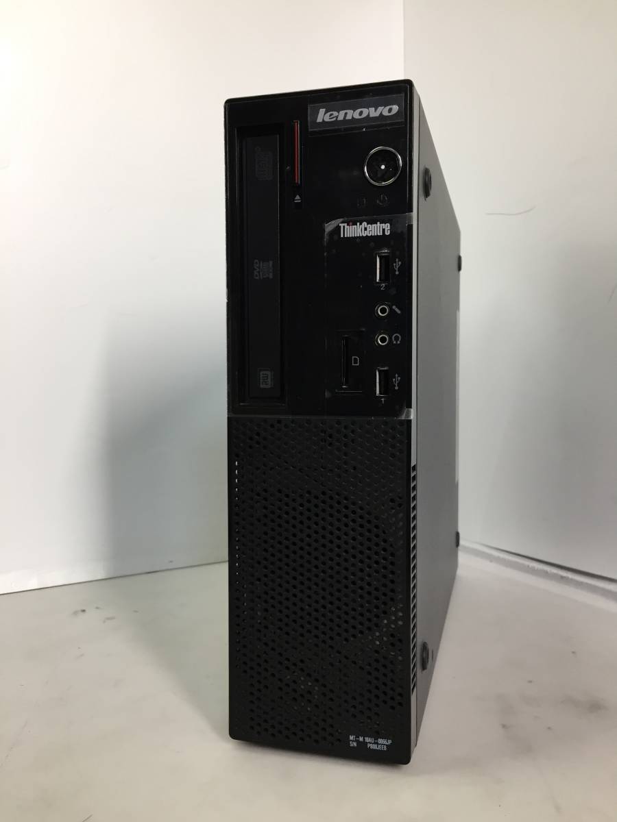 ※即決☆[BIOS確認]lenovo ThinkCentre E73 デスクトップPC Core i3-4130 3.40GHz 4GB【現状渡し】の画像1