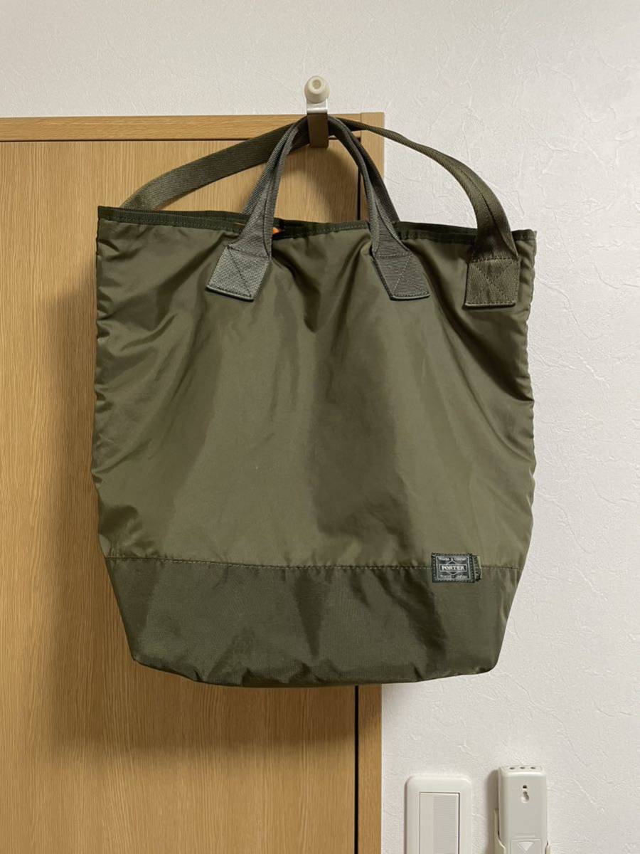 KAPTAIN SUNSHINE × PORTER Quilting Military Nylon Tote KAPTAIN SUNSHINE × PORTER Quilting Military Nylon Tote