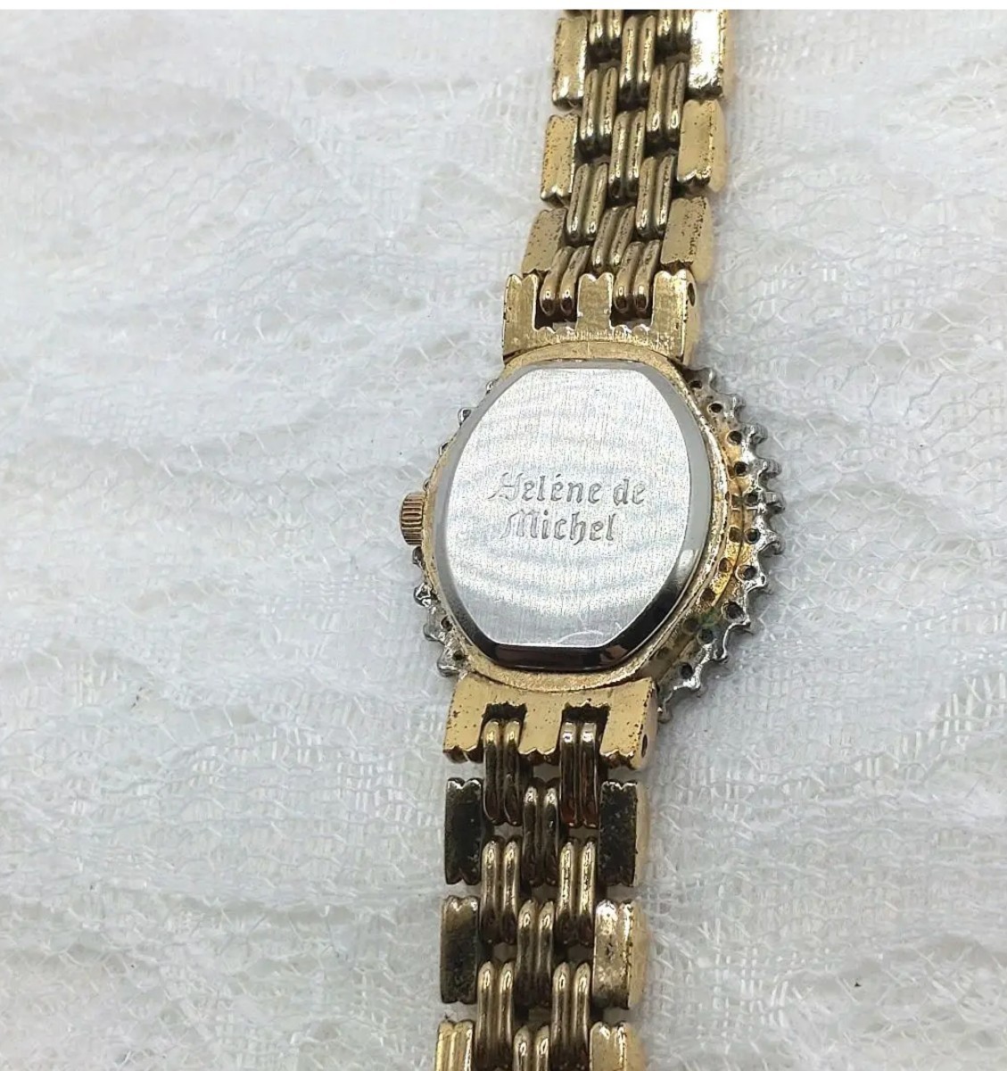 【レア高級時計】新品電池 Helene de Michel ヘレンミッシェル レディース腕時計_画像8