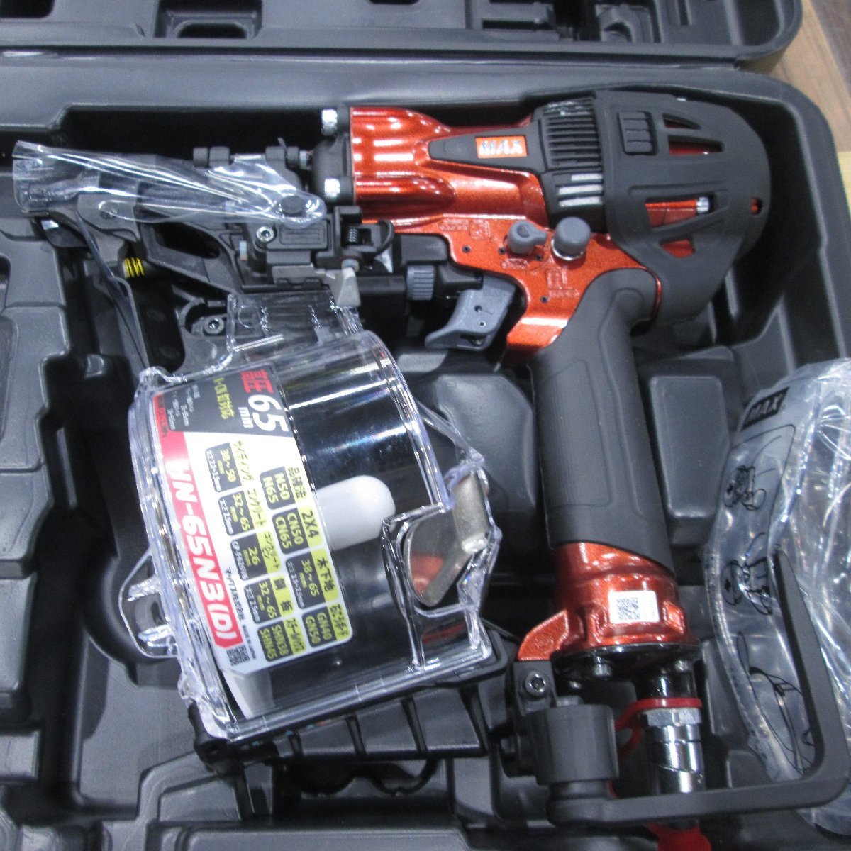 品】☆マックス(MAX) 高圧エア釘打ち機 HN-65N3(D)-R | inmano.com.br