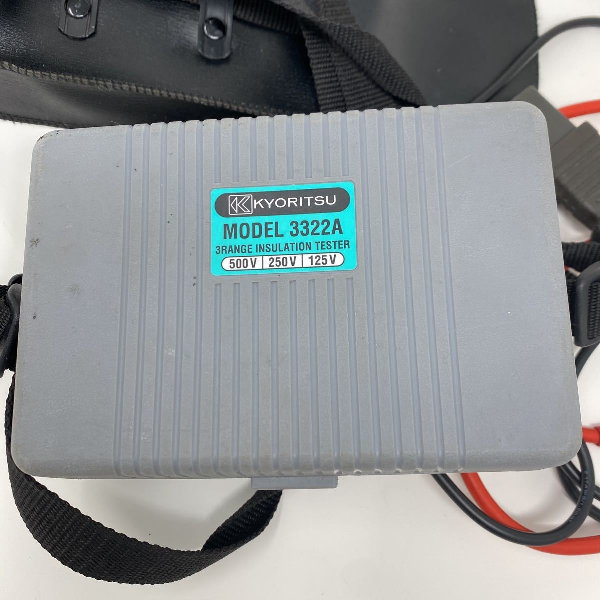 オンラインストア人気 U KYORITSU MODEL 3322A 3RANGE INSULATION