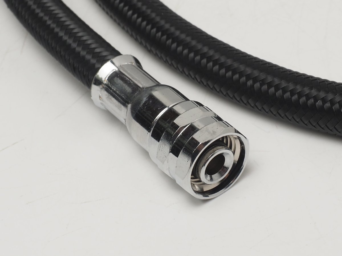  new goods Flex mesh hose ( regulator * Octopus for ) black 91cm my Flex middle pressure hose scuba diving [S54193]