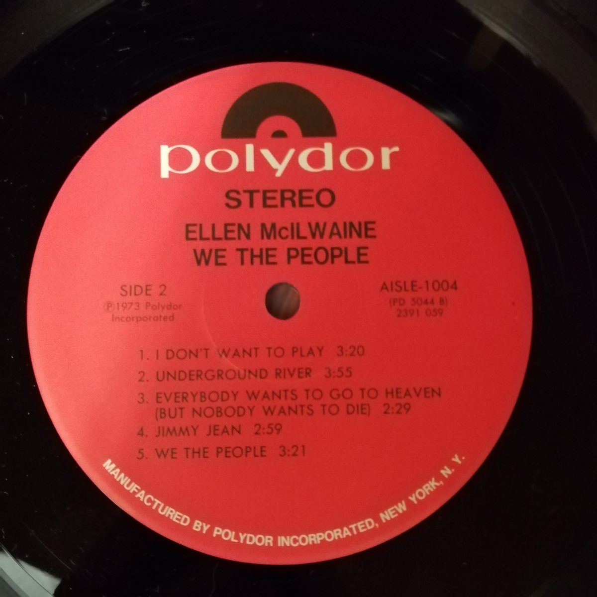 C06 中古LP 中古レコード　エレンマクルウェイン　we the people ELLEN McILWAINE 帯付き国内盤　AISLE-1004 フリーソウルコレクション_画像4