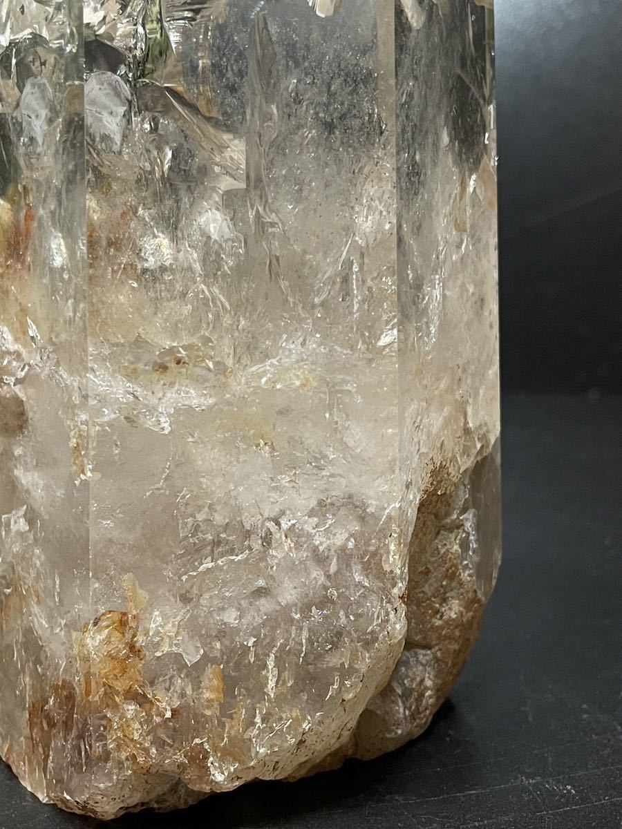 水晶原石重さ1722g 天然石クリスタル貴重!クォーツインクォーツ 水晶原石重さ1722g 天然石クリスタル貴重!クォーツインクォーツ