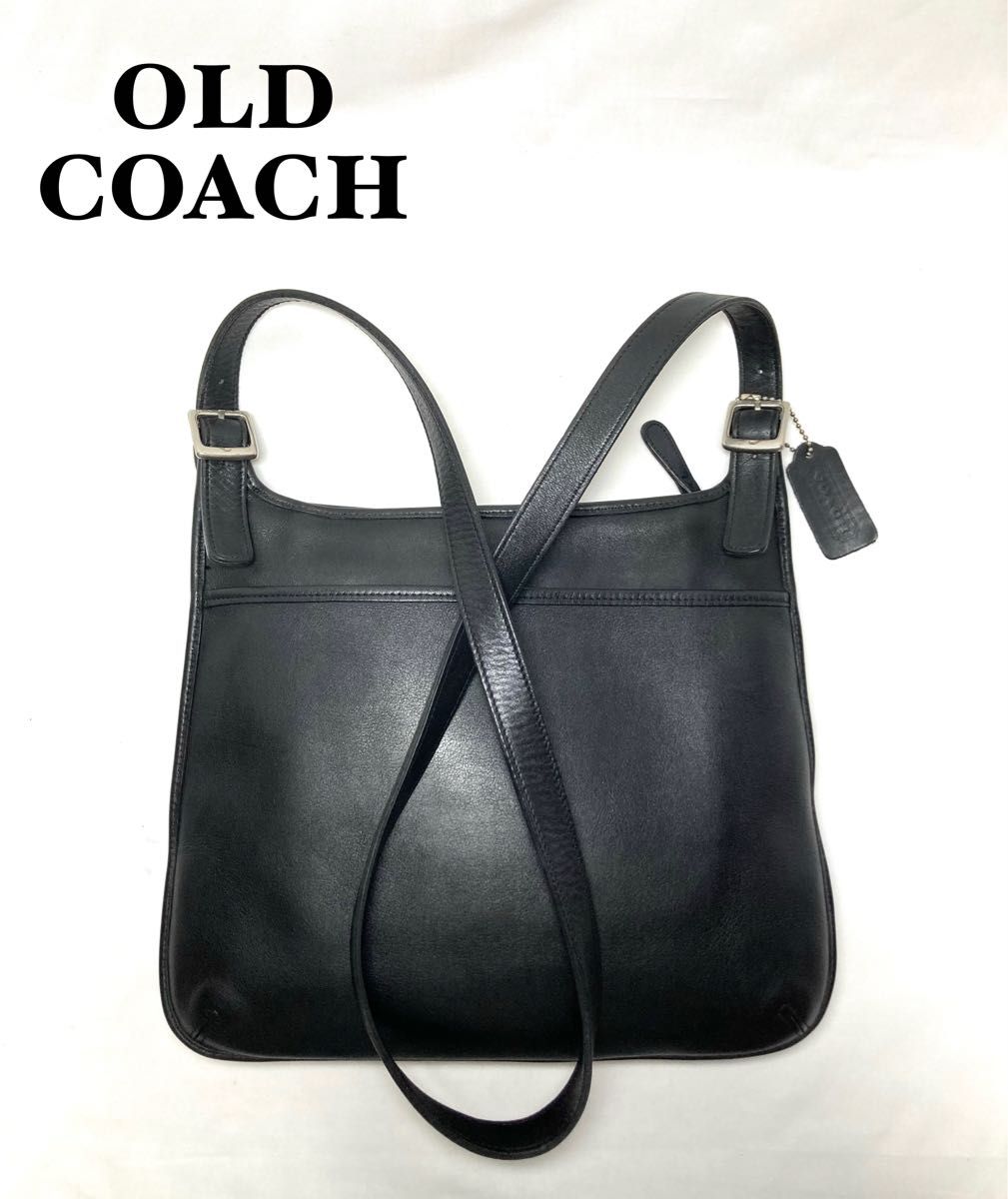 美品・希少】COACH オールドコーチ ショルダーバッグ ブラック 9146