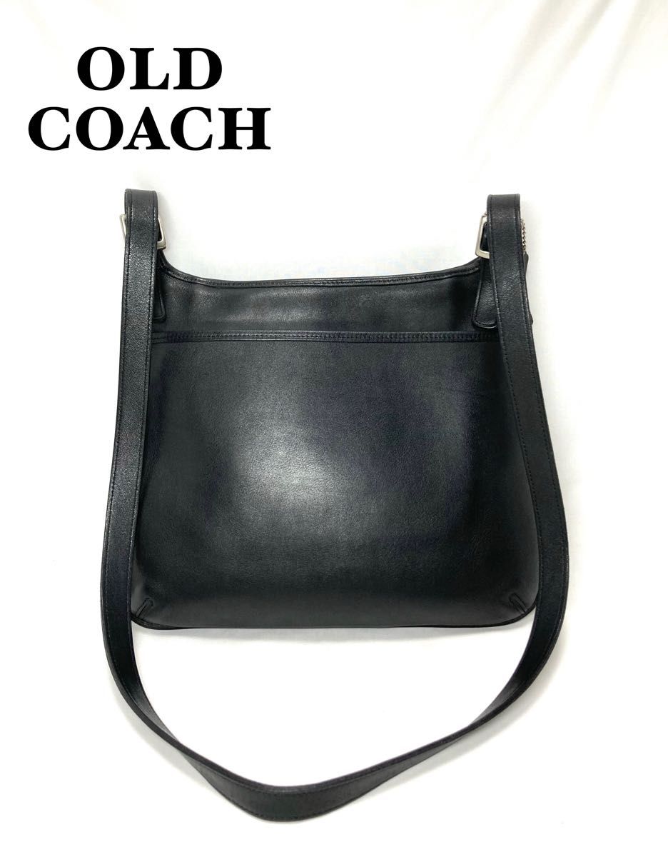 美品・希少】COACH オールドコーチ ショルダーバッグ ブラック 9146