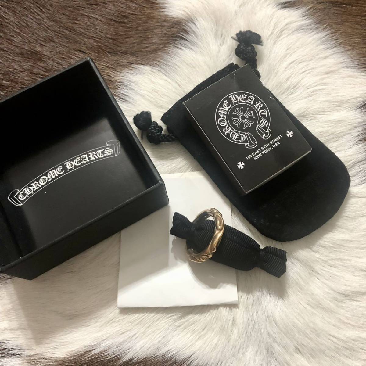 高価値】 本物（中古/美品）正規品 CHROME HEARTS（クロムハーツ）22k