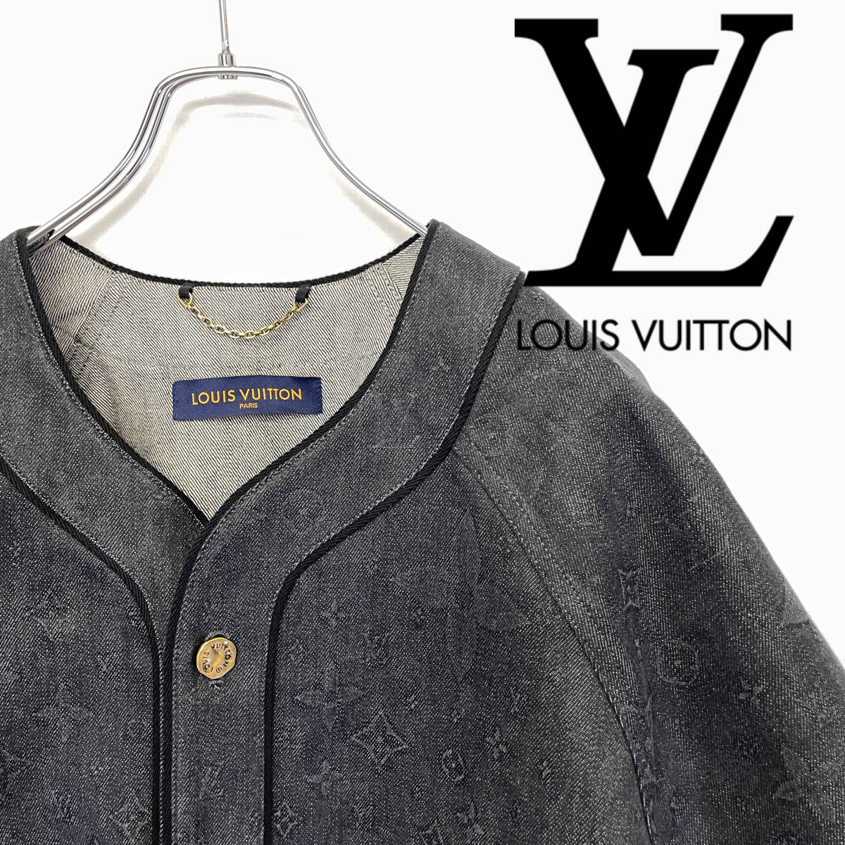ヴィトン LOUIS VUITTON - LV エンボス モノグラム ベースボールシャツ