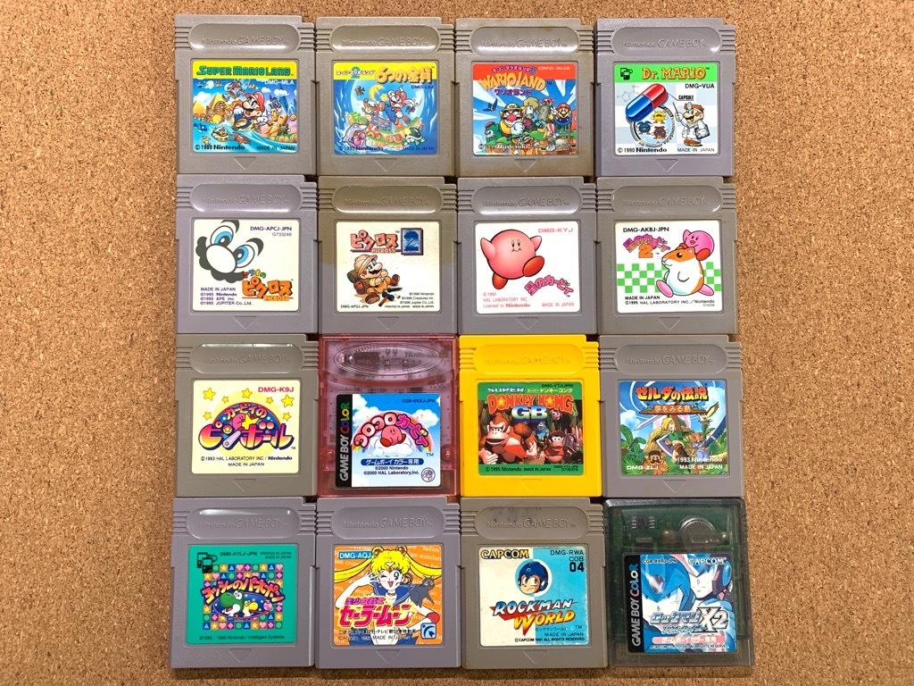 GB◇ゲームボーイソフト50個セット マリオ・カービィ・ポケモン