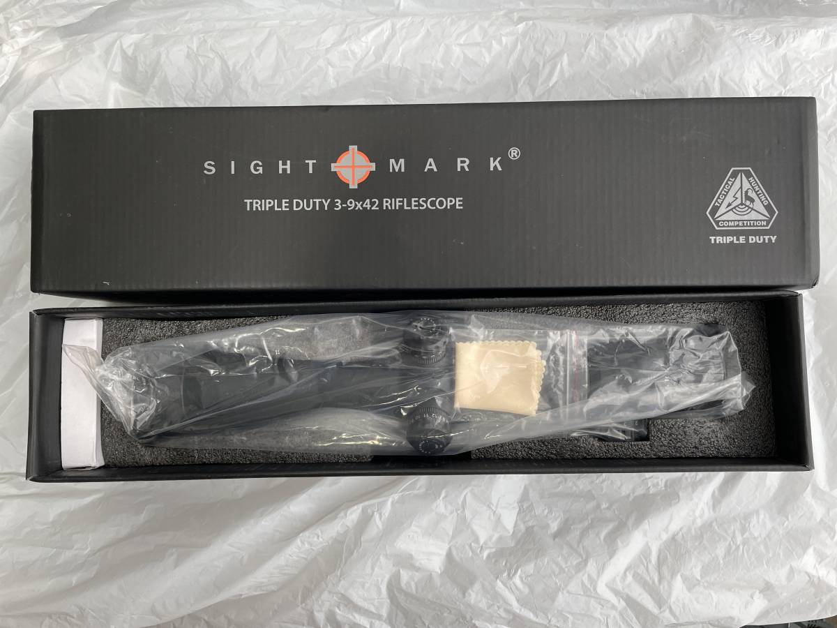 ★新品未使用！Sightmark Riflescope Triple Duty 3-9x42 サイトマーク ライフルスコープ