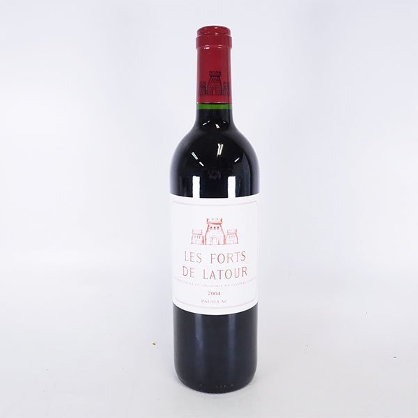 ★レ フォール ド ラトゥール 2004年 赤 750ml 13% ポイヤック ★五大シャトー セカンド Les Forts de Latour F180694