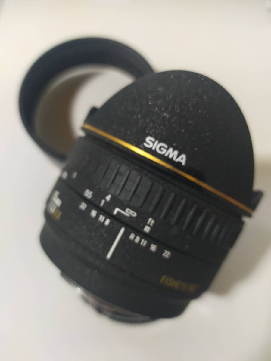 速くおよび自由な SIGMA （Aマウント） 180° FISHEYE EX F2.8 15mm
