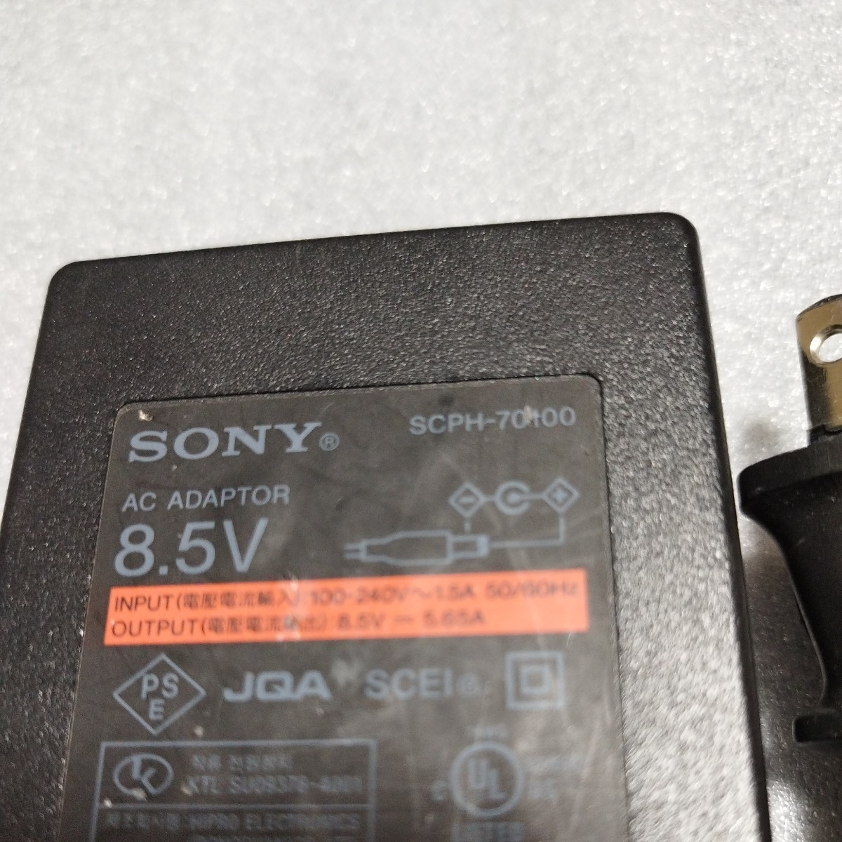 通電確認済】SONY PS2 ACアダプター SCPH-70100 通電確認済】SONY PS2 ACアダプター SCPH-70100