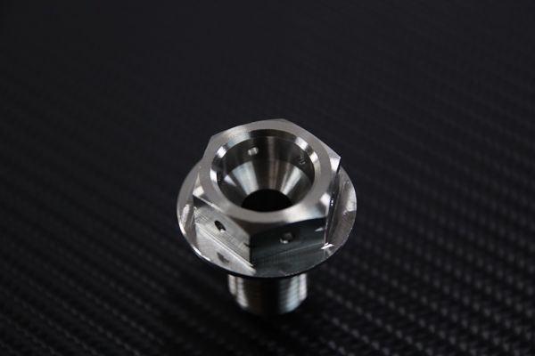 NSR250R MC21 MC28 64チタン製 フロント アクスルボルト アクスル
