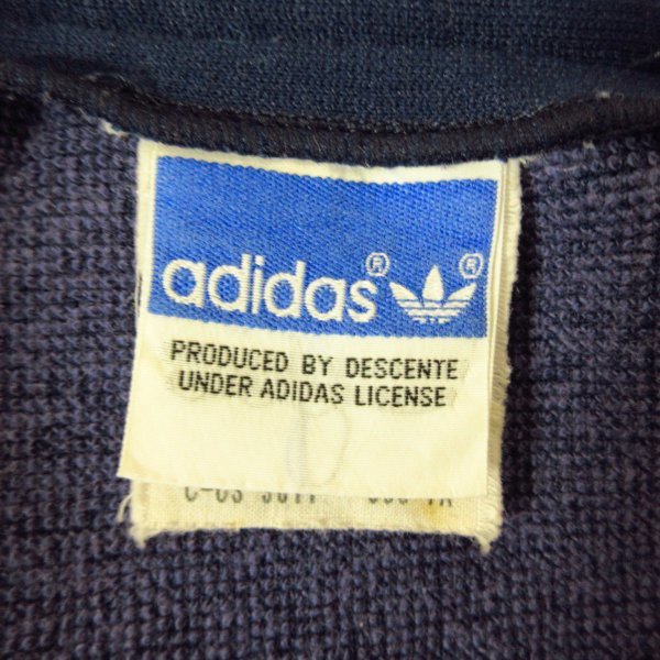 ◎80s 80年代 adidas アディダス ATS-07P◇ジャージパンツ トラックパンツ デサント レトロ ヴィンテージ◇メンズ 紺 Mサイズ◇P1659 JChere雅虎拍卖代购 アディダス ヴィンテージ トラックパンツ デサント製 ジャージ レトロ