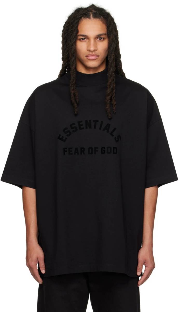 【期間限定!最安値挑戦】 Tシャツ ESSENTIALS 新作確実正規品 Lサイズ TEE 黒 BLACK fog エッセンシャルズ god of fear ブラック 文字、ロゴ 【期間限定!最安値挑戦】 Tシャツ ESSENTIALS 新作確実正規品 Lサイズ TEE 黒 BLACK fog エッセンシャルズ god of fear ブラック 文字、ロゴ