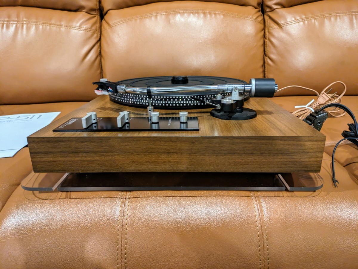 メンテナンス済 美品 YAMAHA YP-511 新品カートリッジ レコード