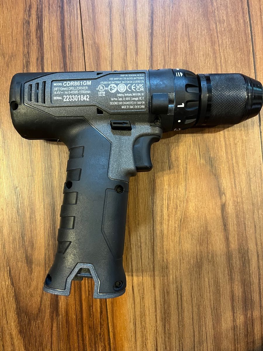 snap on 14.4V マイクロリチウム コードレス ドリル CDR861