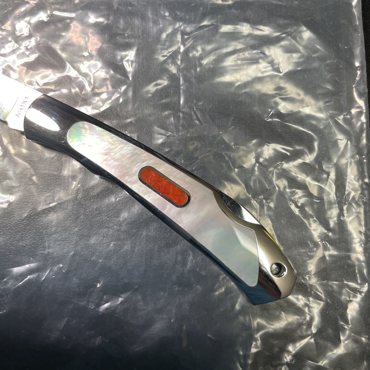 MOKI KNIFEモキ ナイフ セラピス アバロン 白蝶貝 アップル - その他 MOKI KNIFEモキ ナイフ セラピス アバロン 白蝶貝 アップル - その他