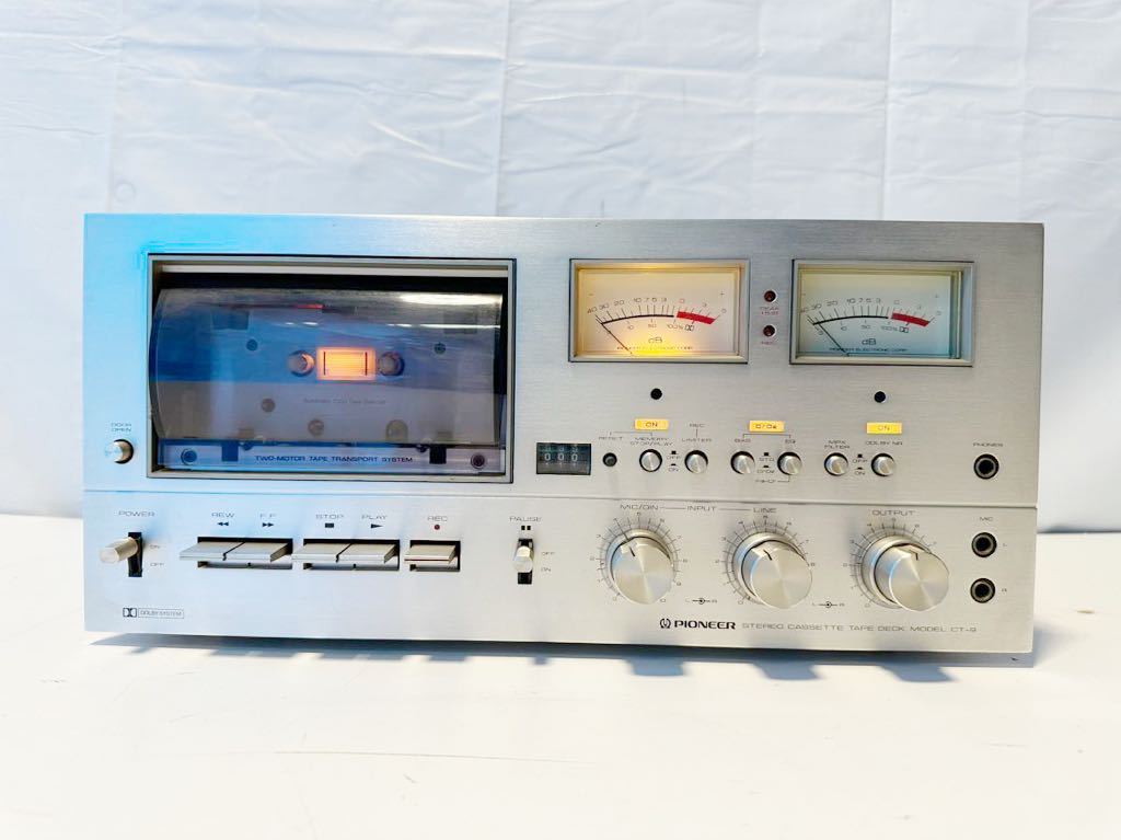 パイオニア Pioneer CT-9 カセットデッキ【通電OK】 - オーディオ機器