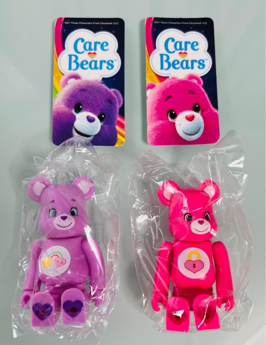 ケアベア2体セット/BE@RBRICK SERIES 43/ベアブリック/Care Bears（ANIMAL）表裏セット