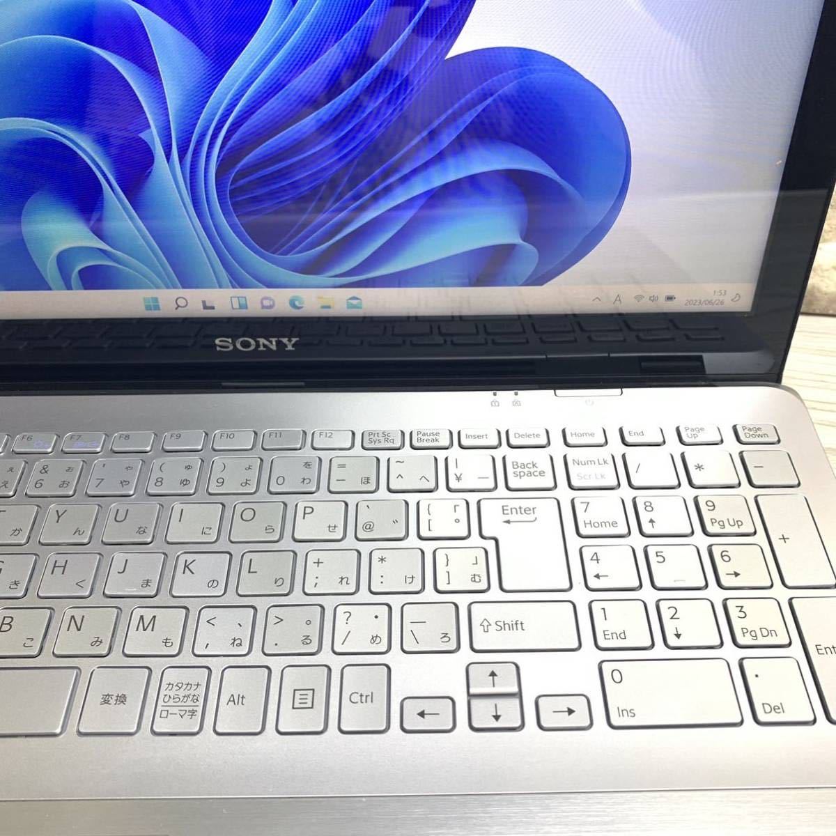 Full HD タッチパネル Core i7-3537U 新品SSD512GB SONY VAIO