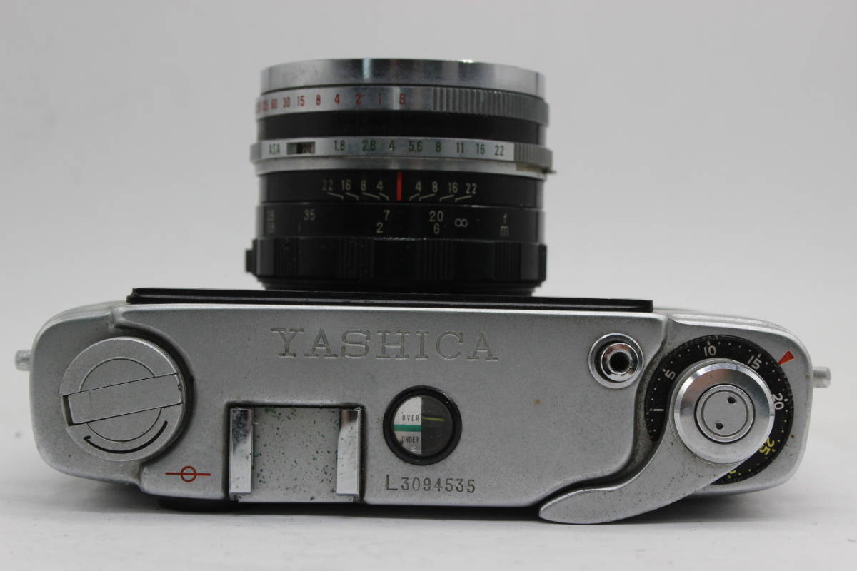 【返品保証】 ヤシカ Yashica LYNX-1000 YASHINON 4.5cm F1.8 レンジファインダー カメラ C6654_画像6