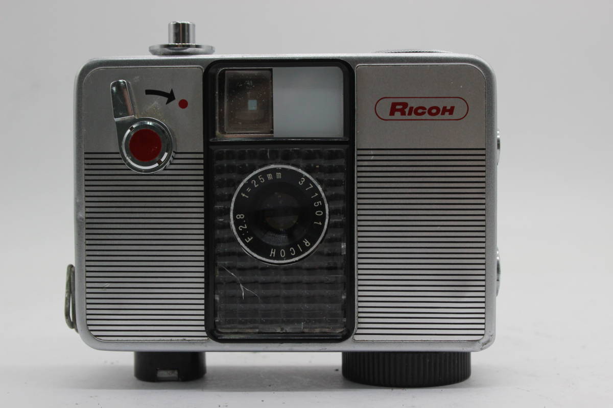 【返品保証】 リコー Ricoh Auto Harf S 25mm F2.8 コンパクトカメラ C6674_画像2