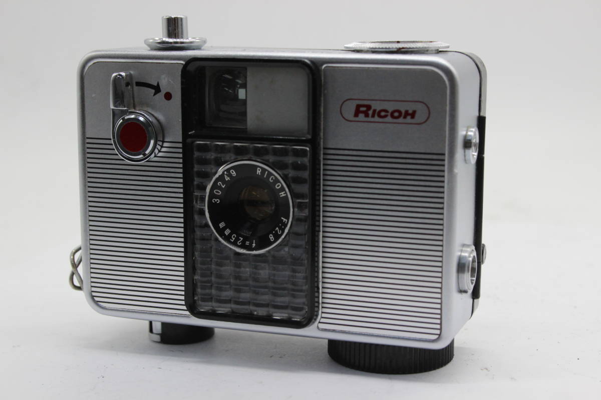 【返品保証】 リコー Ricoh Auto Harf S 25mm F2.8 コンパクトカメラ C6678