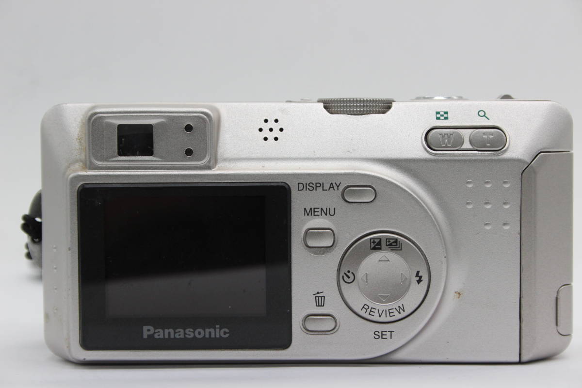 【返品保証】 パナソニック Panasonic Lumix DMC-F1 5.8-17.4mm F2.8-4.9 バッテリー付き コンパクトデジタルカメラ C6980_画像4