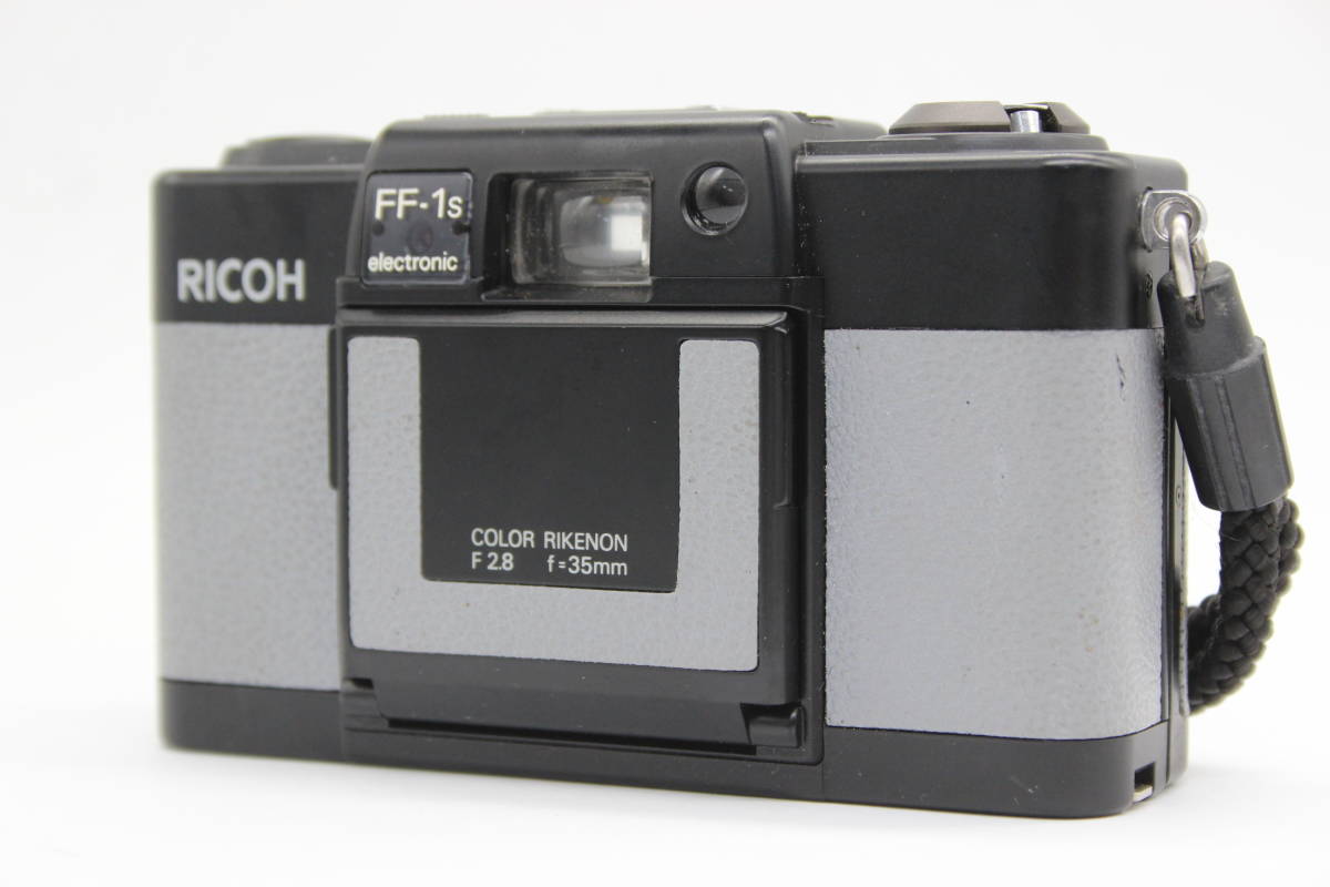 【再入荷】 リコー 【返品保証】 Ricoh C7041 コンパクトカメラ F2.8 35mm RIKENON COLOR electronic FF-1s コンパクトカメラ