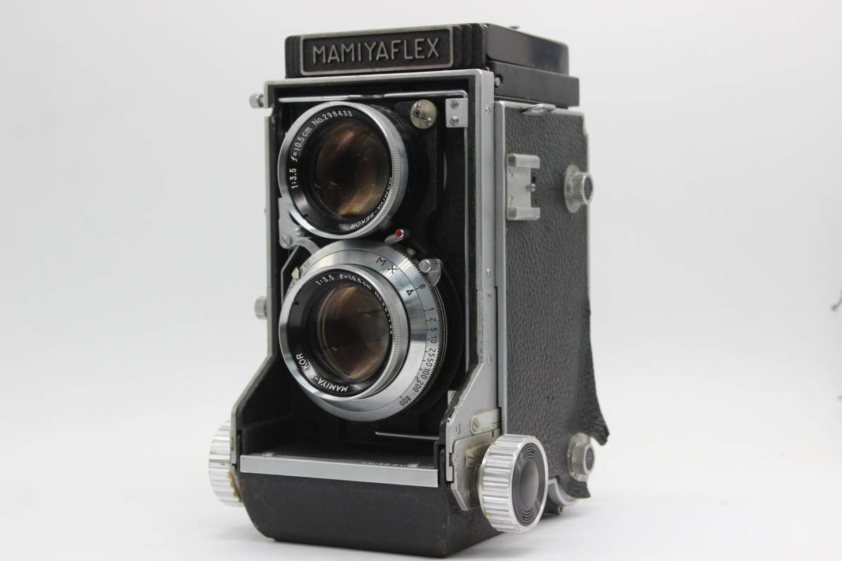 【返品保証】 マミヤ Mamiyaflex Mamiya-Sekor 10.5cm F3.5 二眼カメラ C7050