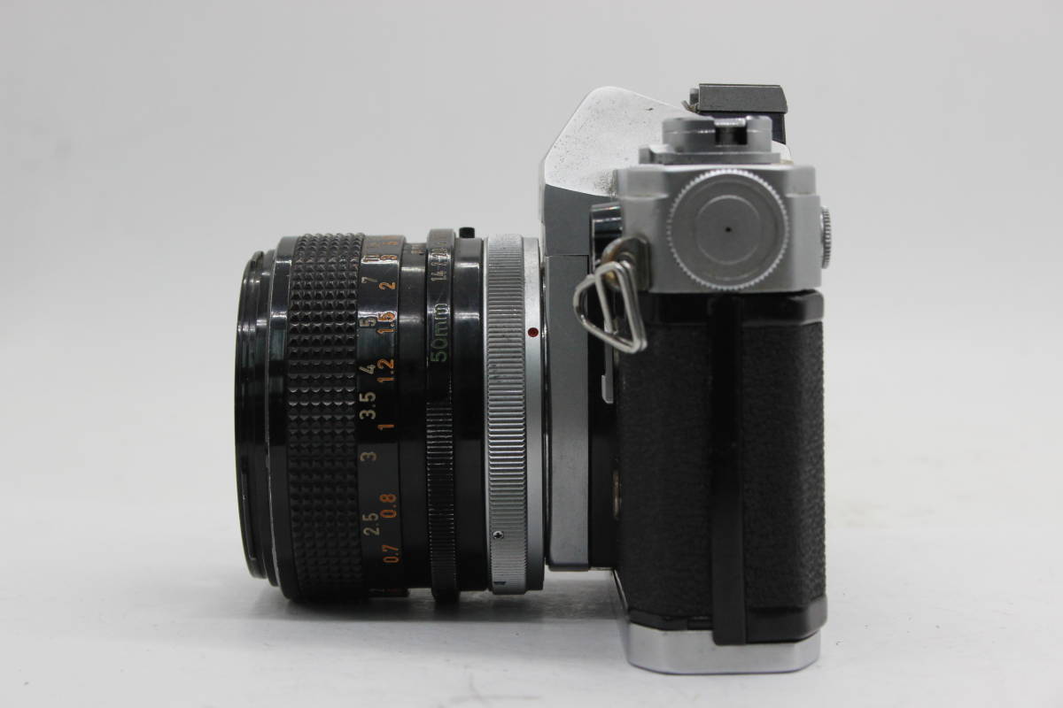 【訳あり品】 キャノン Canon FX FD 50mm F1.4 SSC ボディレンズセット C7228_画像5