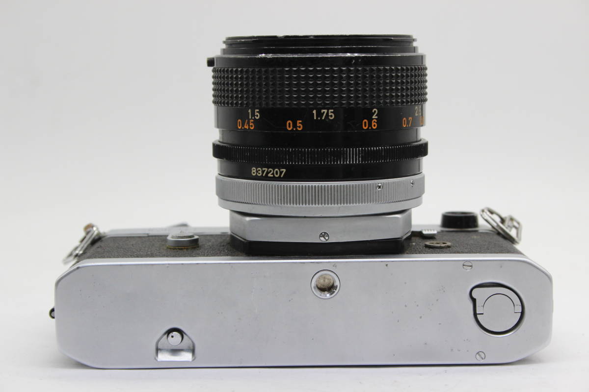 【訳あり品】 キャノン Canon FX FD 50mm F1.4 SSC ボディレンズセット C7228_画像7