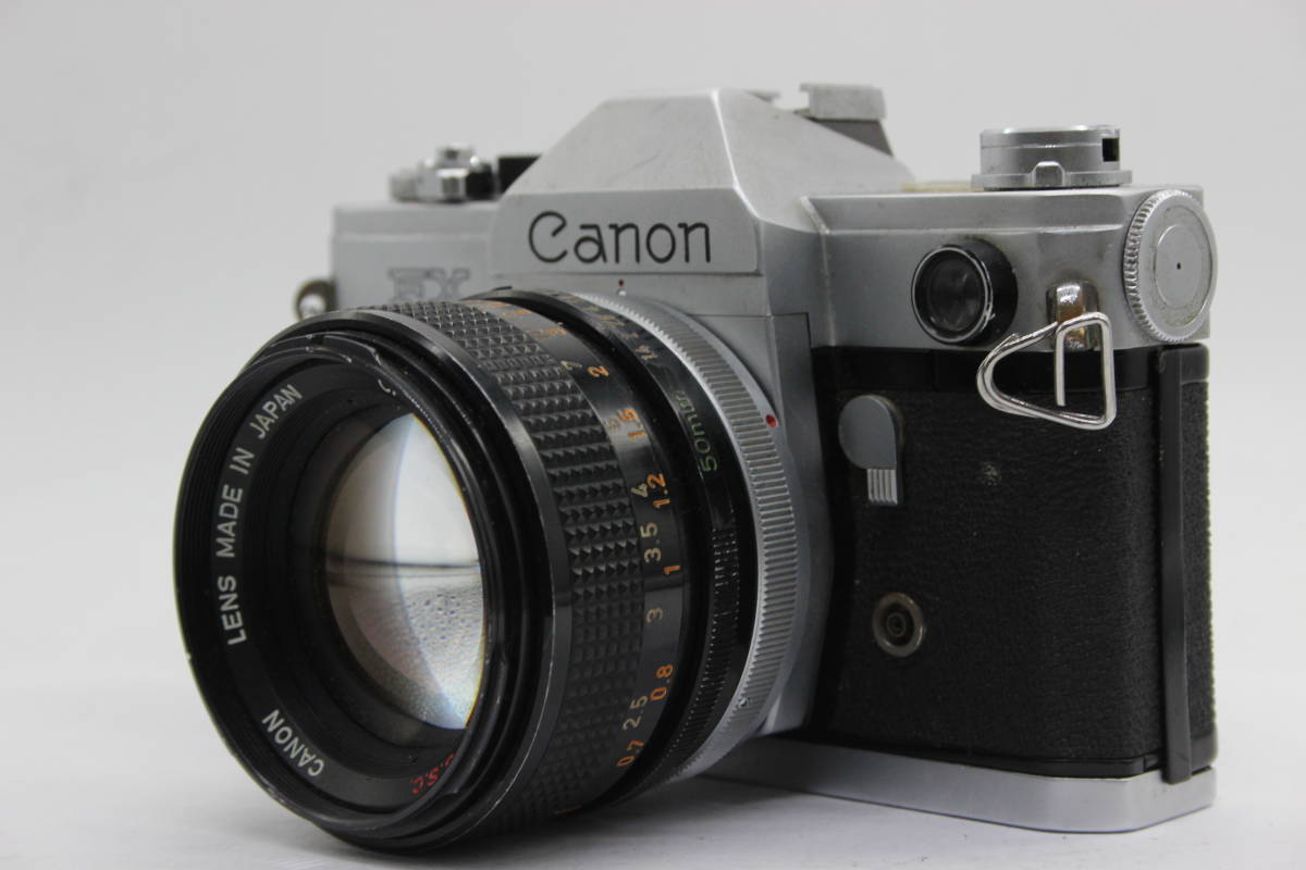 【訳あり品】 キャノン Canon FX FD 50mm F1.4 SSC ボディレンズセット C7228のサムネイル
