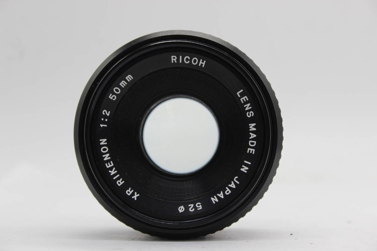 【返品保証】 【和製ズミクロン】 リコー Ricoh XR RIKENON 50mm F2 レンズ C7279_画像2