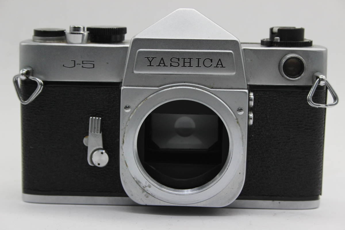 【返品保証】 ヤシカ Yashica J-5 Auto Yashinon 5.5cm F1.8 M42マウント ボディレンズセット C7294_画像2
