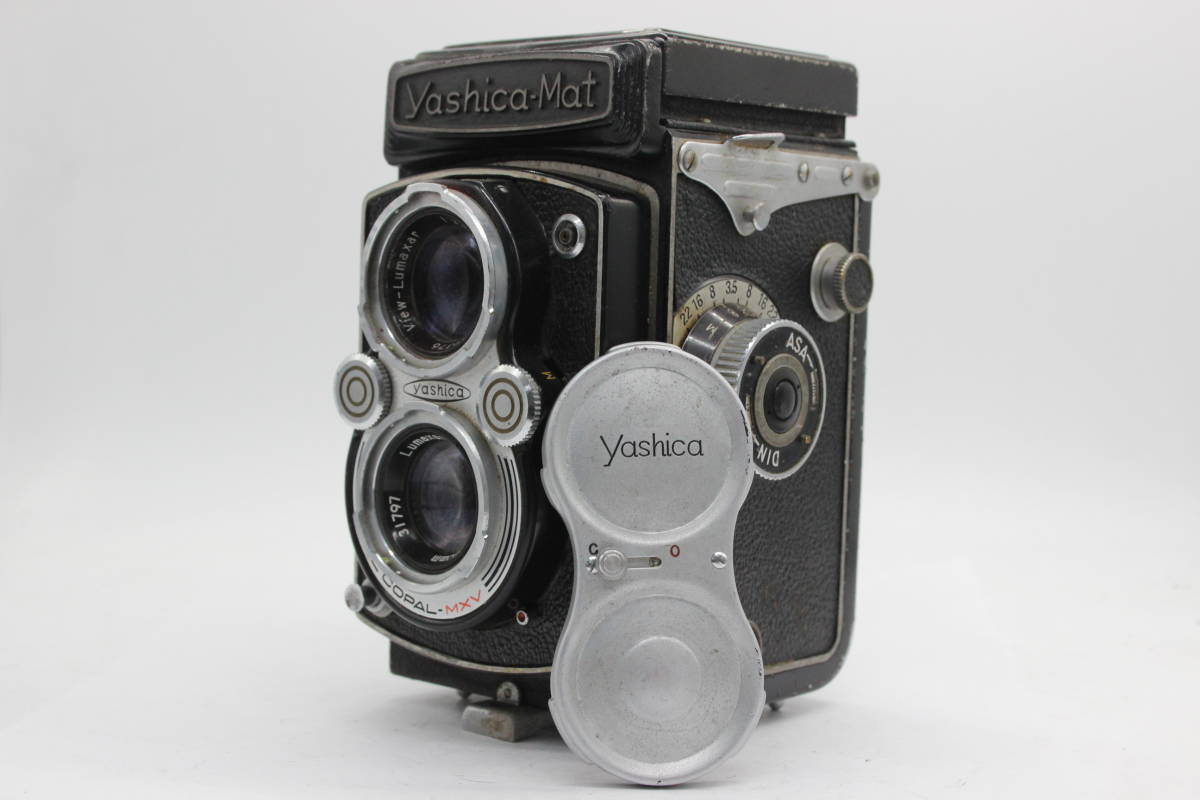 【訳あり品】 ヤシカ yashica-Mat Lumaxar 80mm F3.5 二眼カメラ C7323