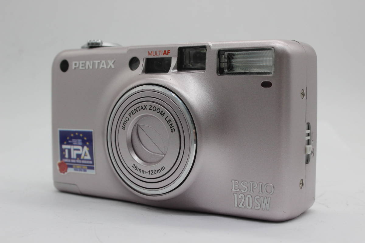 【返品保証】 ペンタックス Pentax Espio 120SW ピンク Multi AF smc 28-120mm コンパクトカメラ C7338