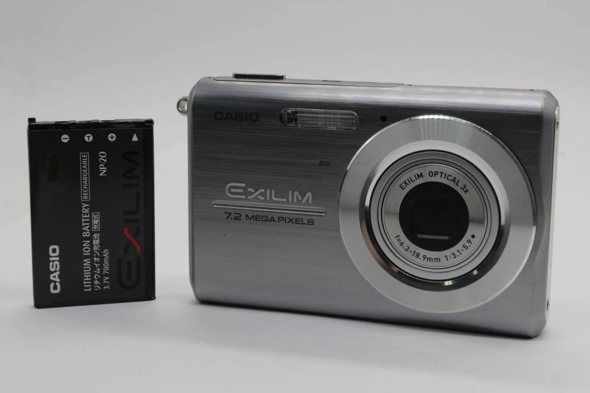 【返品保証】 カシオ Casio Exilim EX-Z75 3x バッテリー付き コンパクトデジタルカメラ C7611