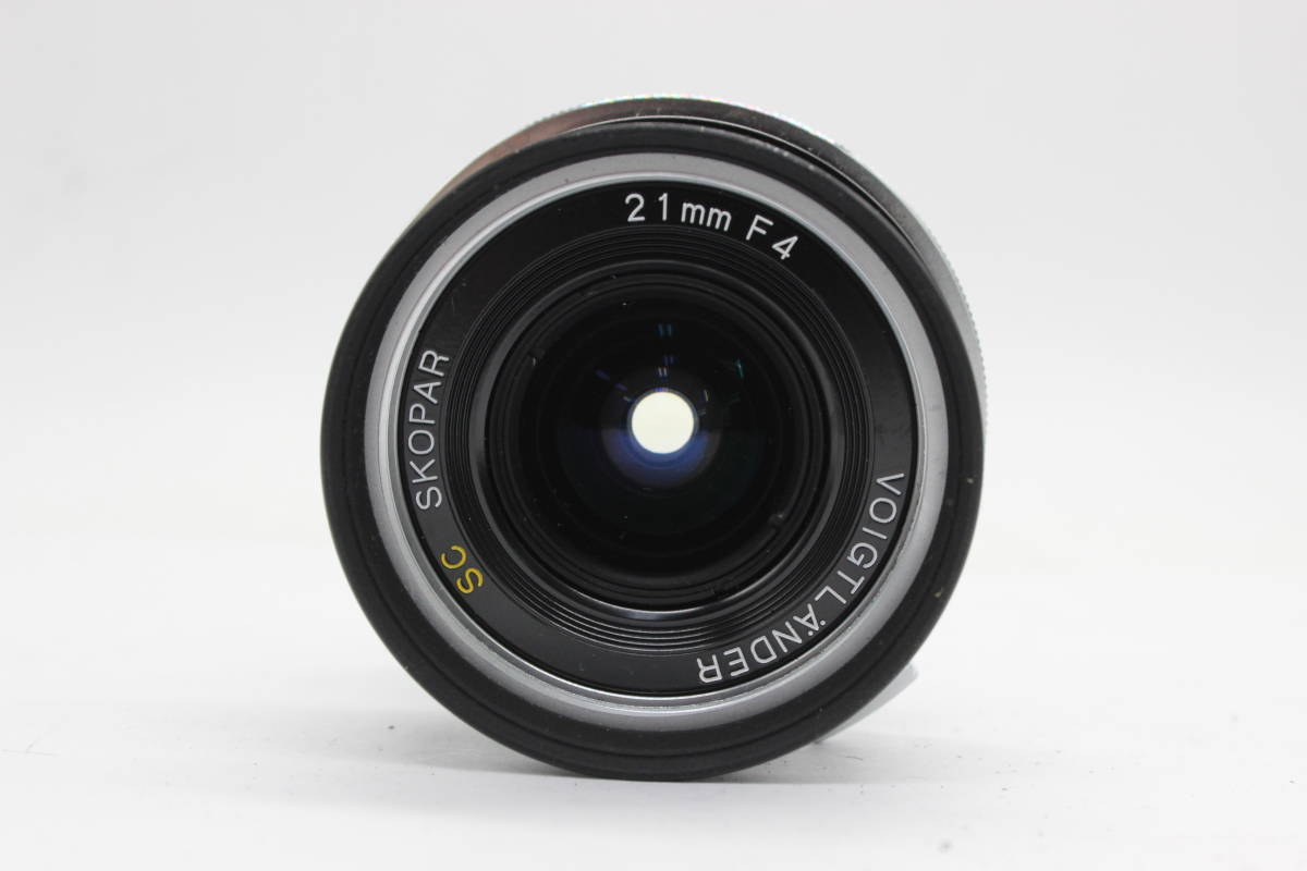 【返品保証】 フォクトレンダー Voigtlander SC Skopar 21mm F4 レンズ C7677_画像2