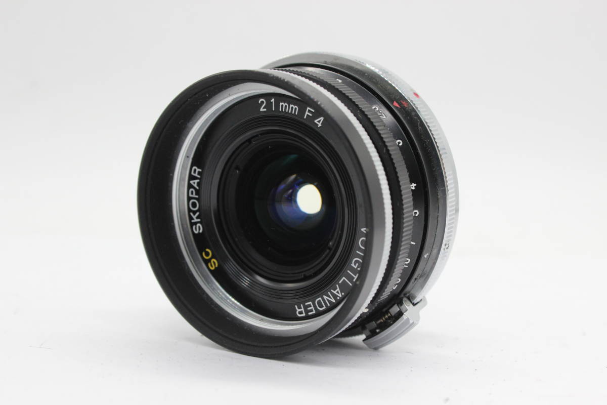 【返品保証】 フォクトレンダー Voigtlander SC Skopar 21mm F4 レンズ C7677_画像1