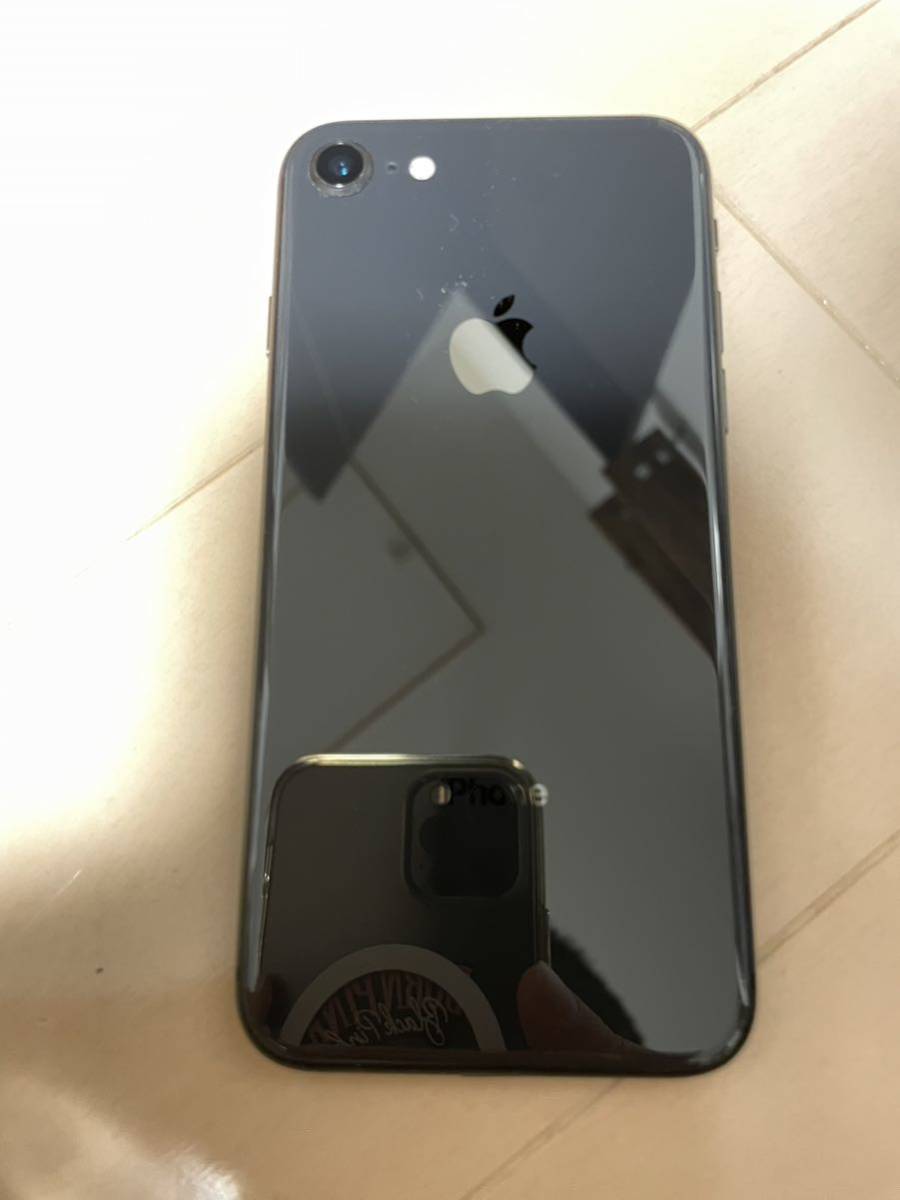 【ジャンク品】Apple iPhone8 SIMロック解除 SIMフリー スペースグレイの画像6