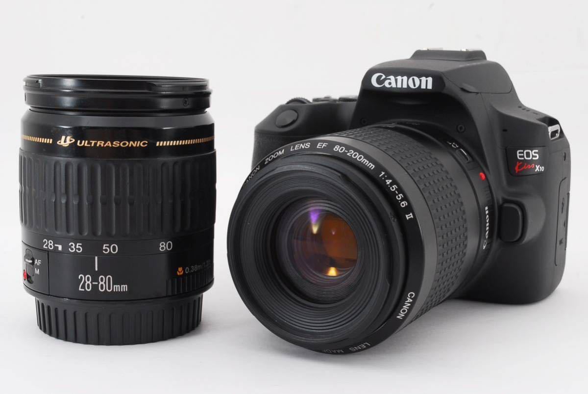 2022年新作入荷 キヤノン デジタル一眼レフCanon II☆ EF80-200㎜1:4.5