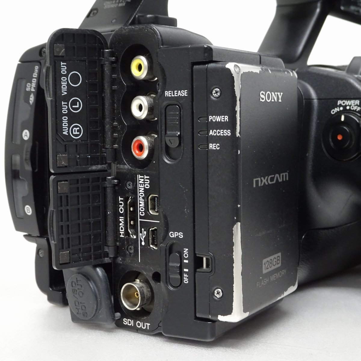 SONY HXR-NX5J NXCAMカムコーダー(HourMeter 350×10H/HXR-FMU128付き