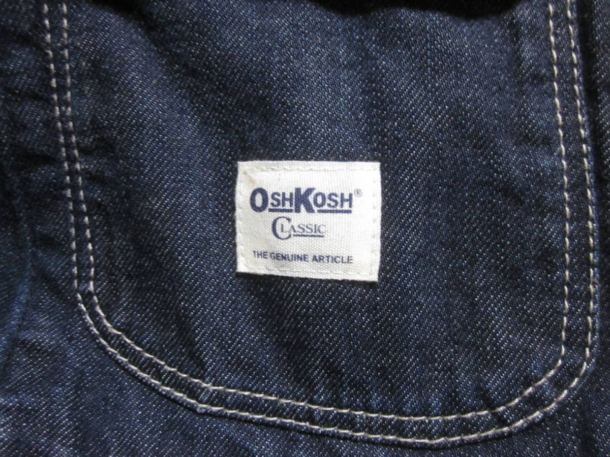 【 9/11・大幅値下げ 】OSHKOSH CLASSIC オシュコシュ:デニム 【 9/11・大幅値下げ 】OSHKOSH CLASSIC オシュコシュ:デニム