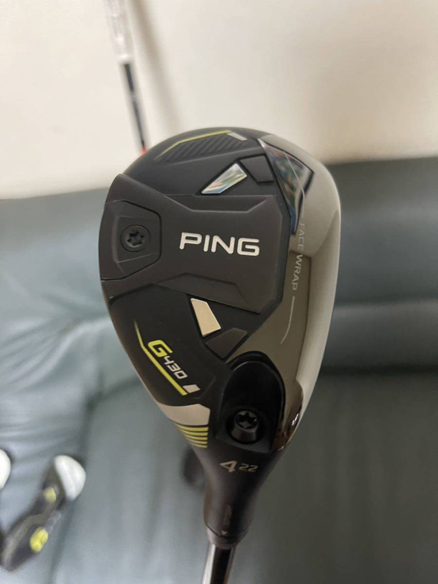 PING G430ハイブリッド 3U 4U 2本セット テンセイオレンジ | www