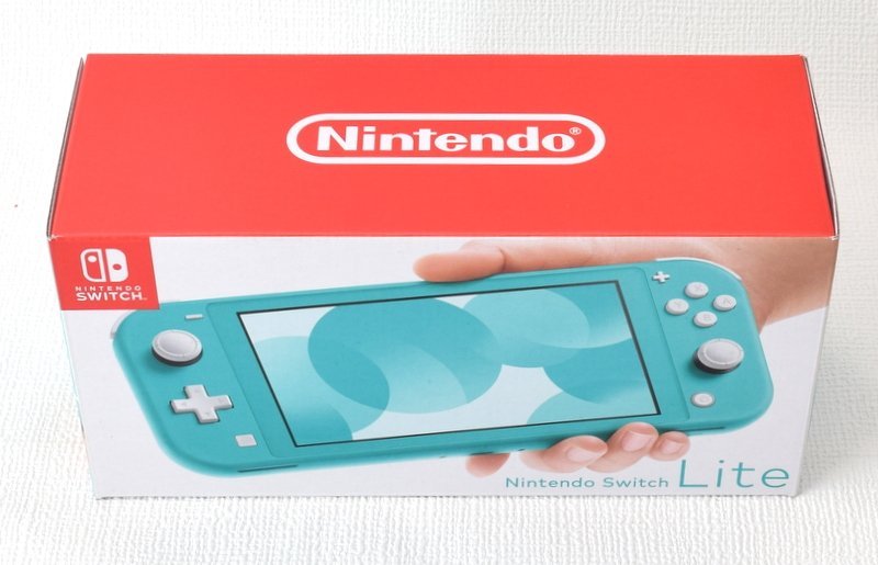 新品・未開封任天堂【NINTENDO SWITCH Lite 本体ターコイズ】印あり