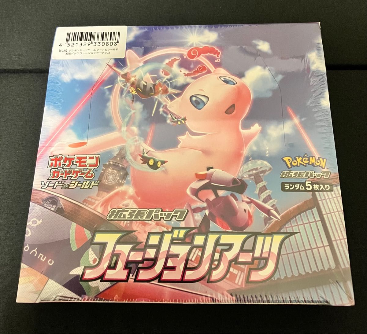 ポケモンカード フュージョンアーツ 1BOX シュリンク付き 新品未開封