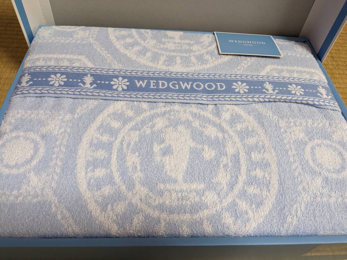 ☆未使用ウェッジウッドWEDGWOODタオルケット☆_画像1